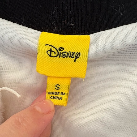 Disney Mickey Mouse Faux Fur Bomber Jacket - Picture 4 of 7